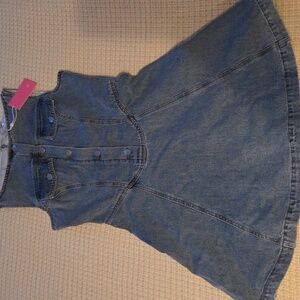 Denim Sleeveless Dress